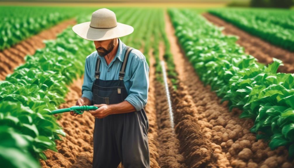 advancing agricultural practices with modern irrigation