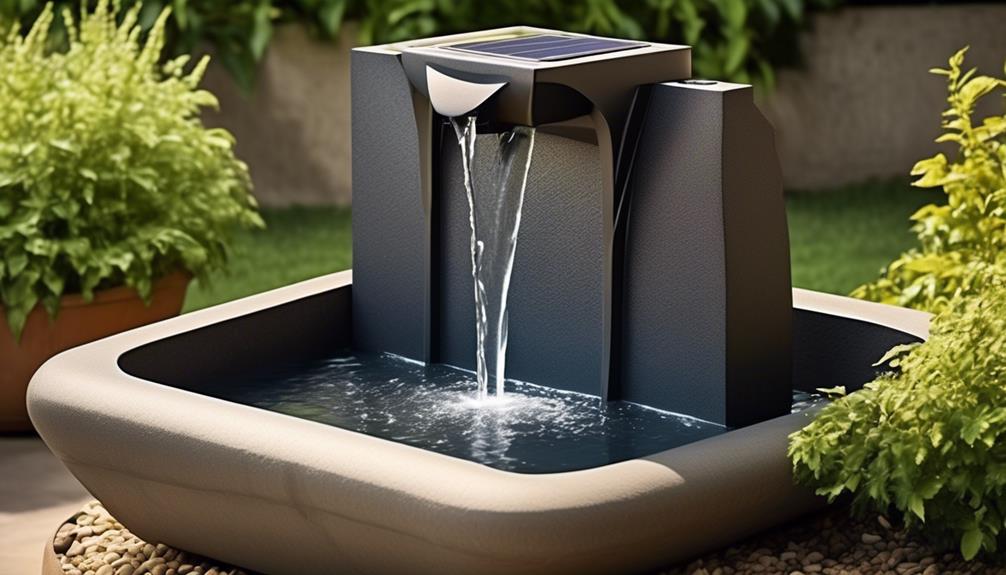 eco friendly water feature