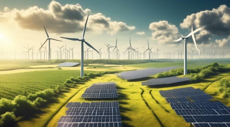 reducing carbon footprint with renewable energy