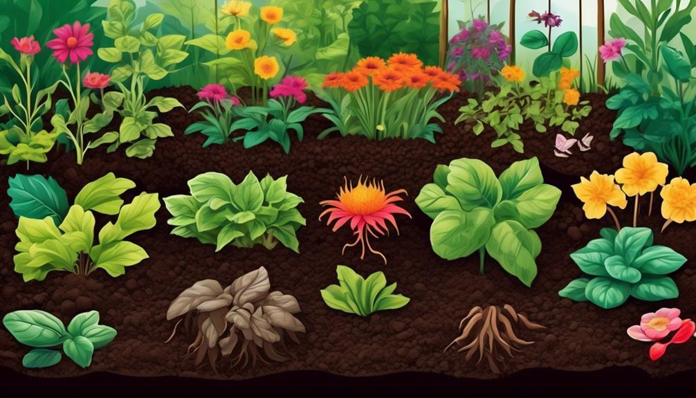 sustainable gardening with compost