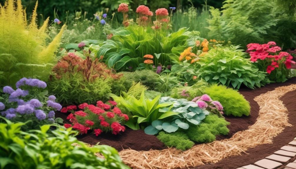 using mulch to prevent weeds