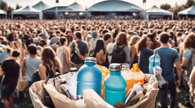 zero waste concert planning