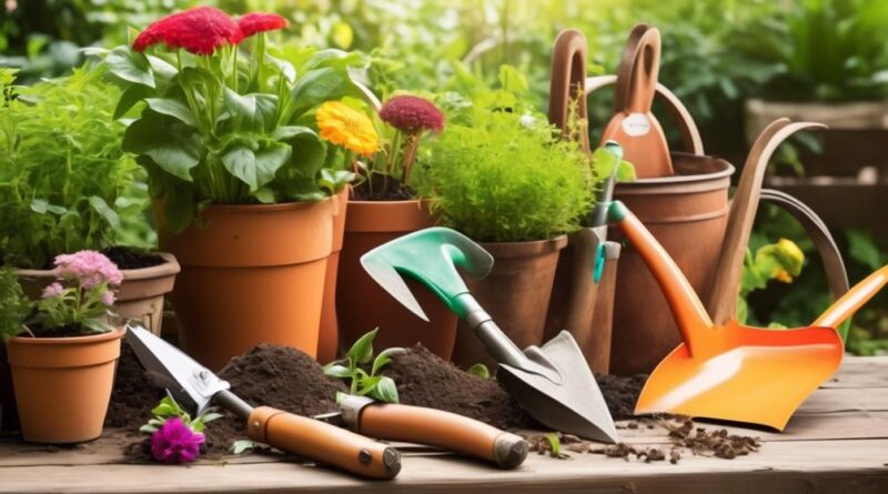 buying online organic gardening tools