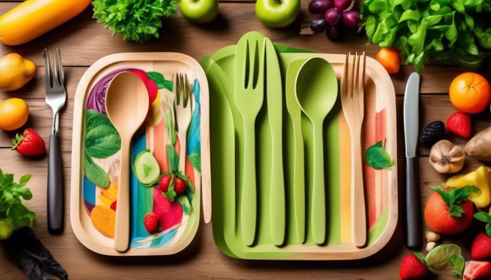 eco friendly compostable eating utensils