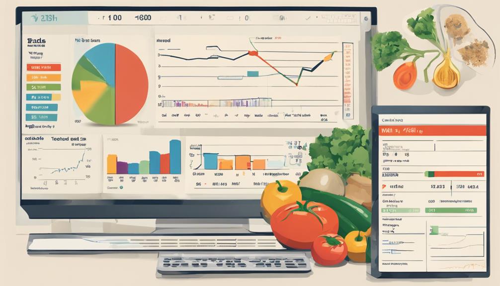 organic food price monitoring