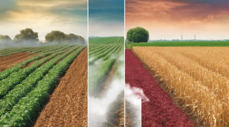 pesticide comparison in agriculture