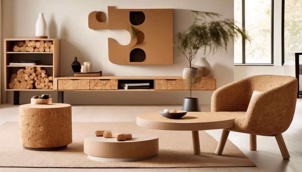 sustainable cork furniture designs