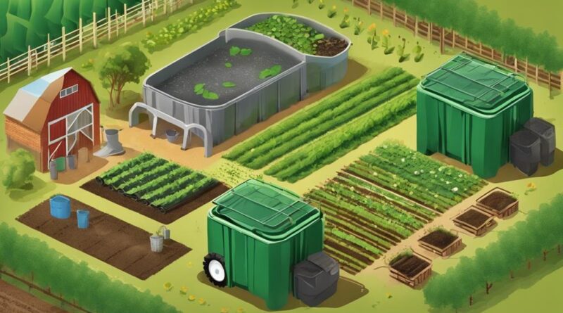 sustainable farming and waste