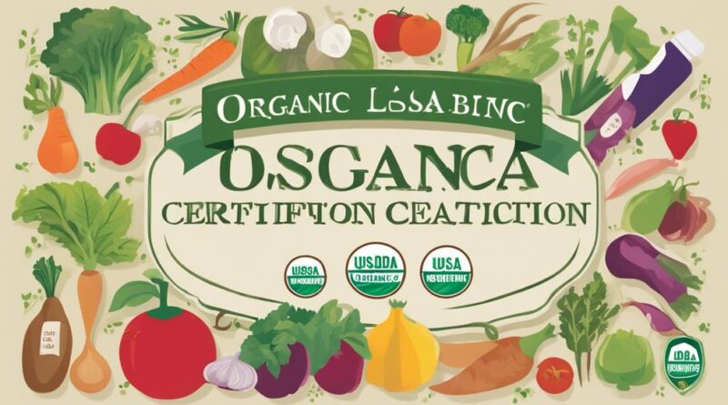 usda requires organic labeling