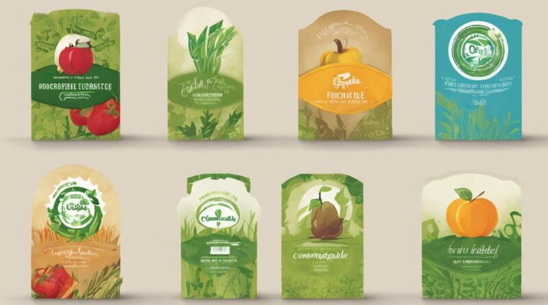 eco friendly food packaging labels