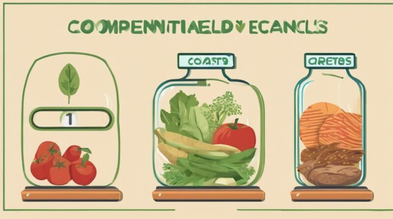 eco friendly foods cost analysis